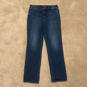 NYDJ Relaxed Straight Jeans size 10